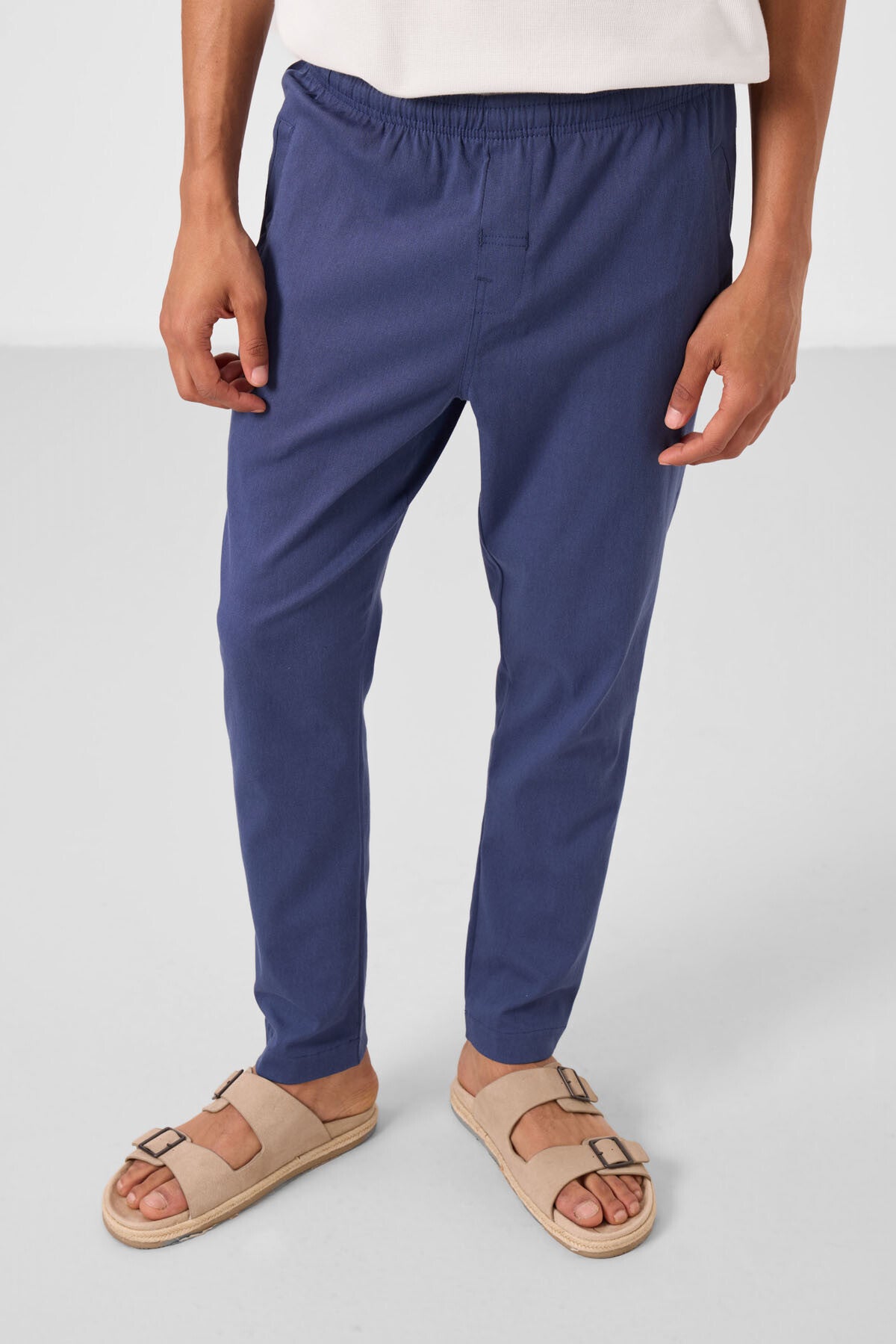 Image of Parlament Standart Fit Dokuma Hafif Esnek Chino Erkek Pantolon - 82179
