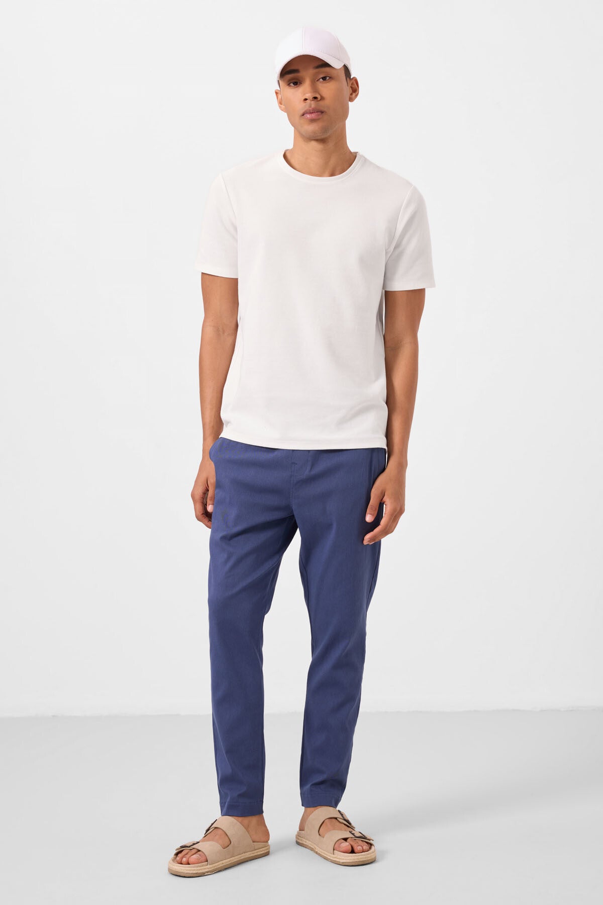 Image of Parlament Standart Fit Dokuma Hafif Esnek Chino Erkek Pantolon - 82179
