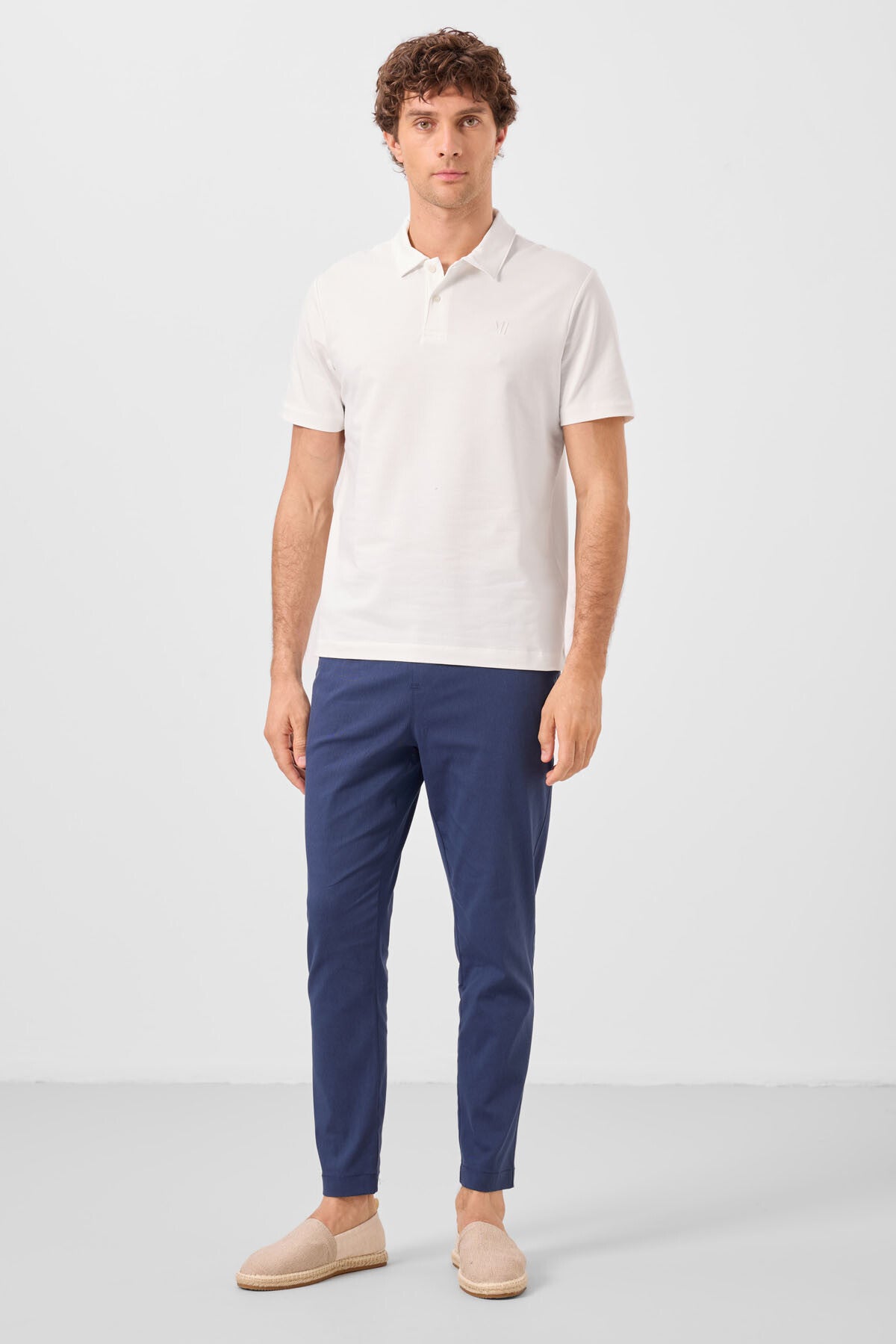 Image of Parlament Standart Fit Dokuma Hafif Esnek Chino Erkek Pantolon - 82180