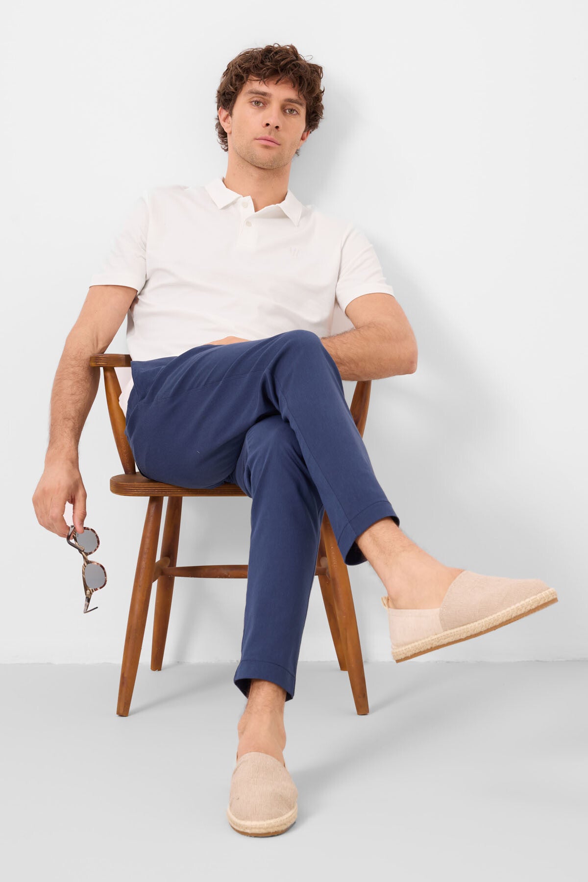 Image of Parlament Standart Fit Dokuma Hafif Esnek Chino Erkek Pantolon - 82180