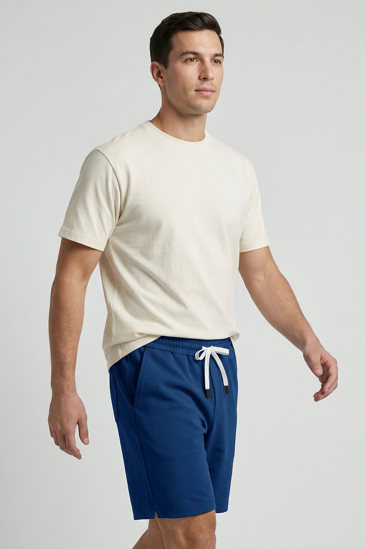 Image of Parlament Standart Fit Basic Arka Cepli Erkek Şort - 81314