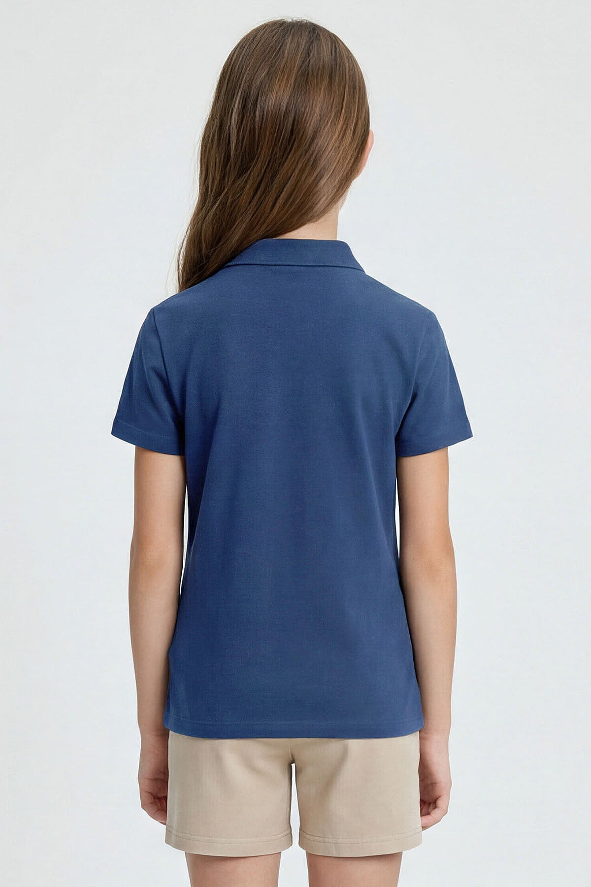 Image of Parlament Polo Yaka Standart Fit Basic Unisex Çocuk T-Shirt - 11330