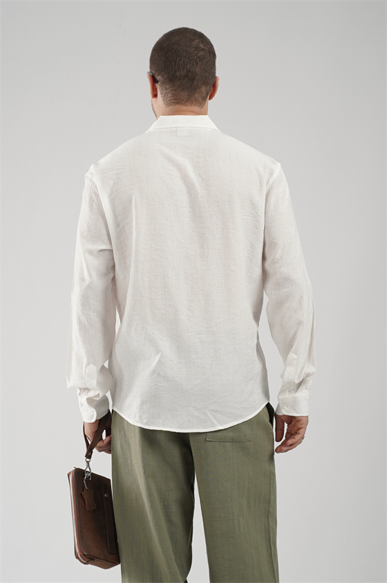 Image of Regular Fit Striped Men's Shirt