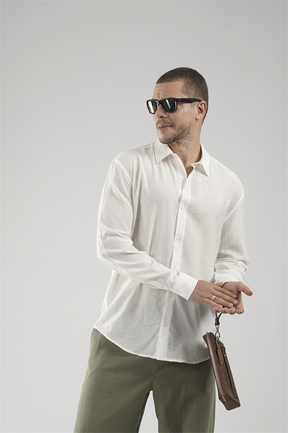 Image of Regular Fit Striped Men's Shirt