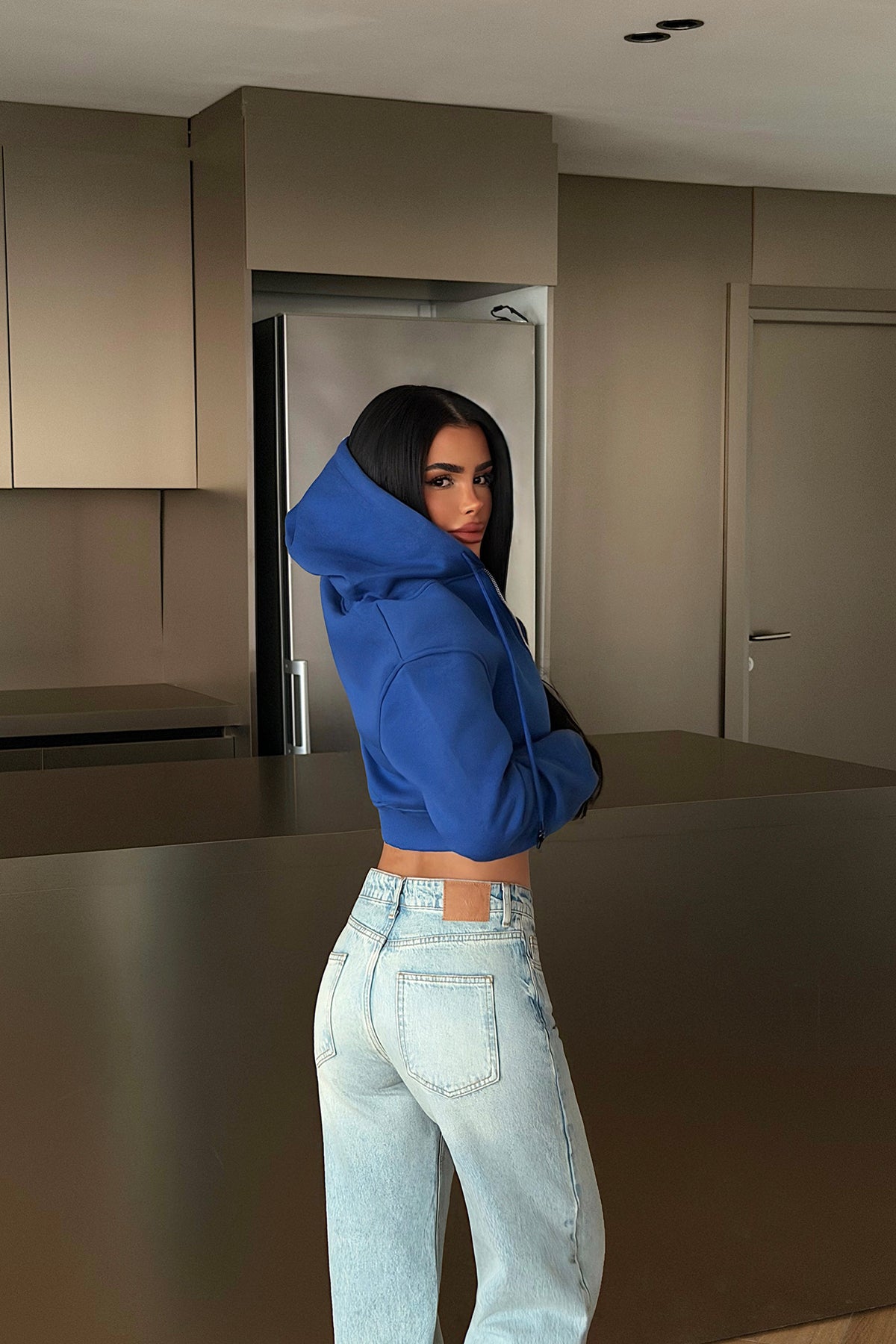 Image of Saks Caiden Crop Hırka ATE-4853