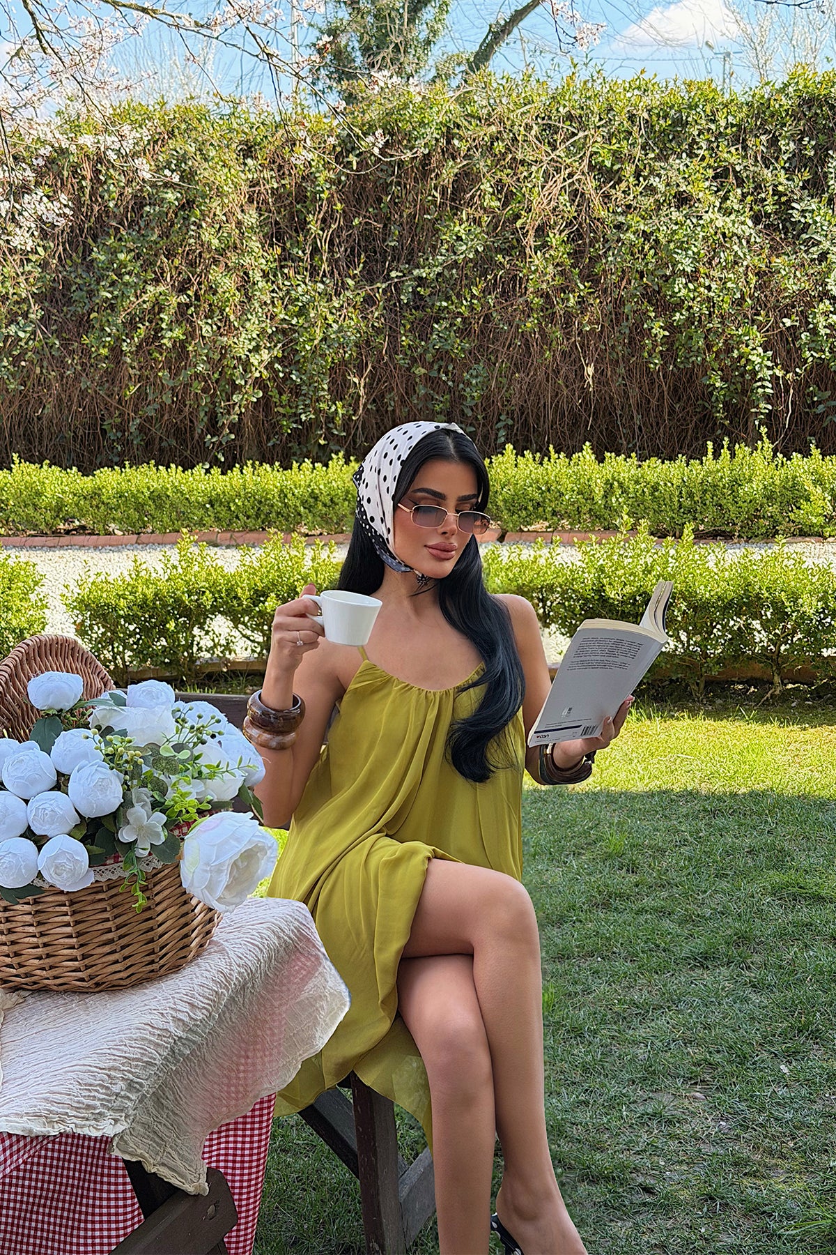 Image of Sarı Isobel Elbise ATE-3505