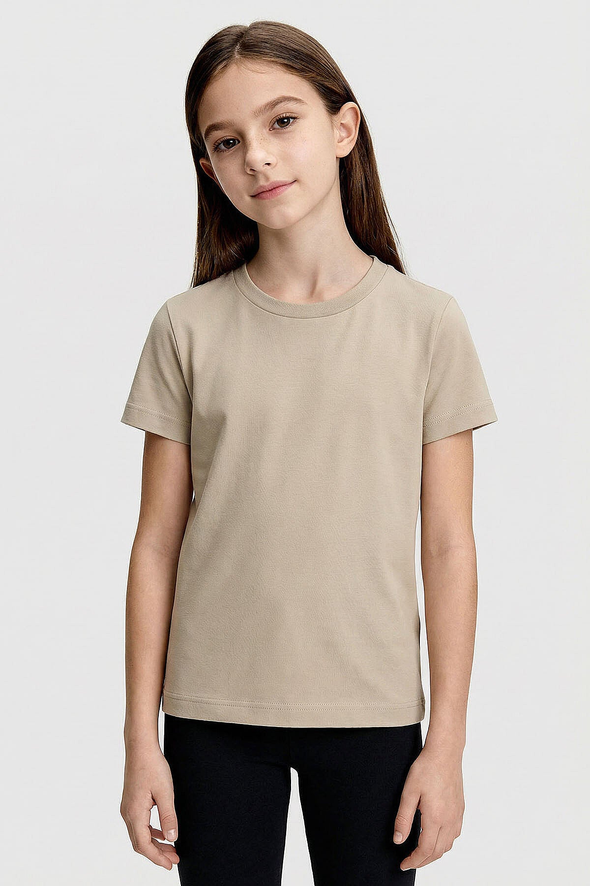 Image of Tricou unisex pentru copii, croială standard, guler rotund, set de 5 - 11328