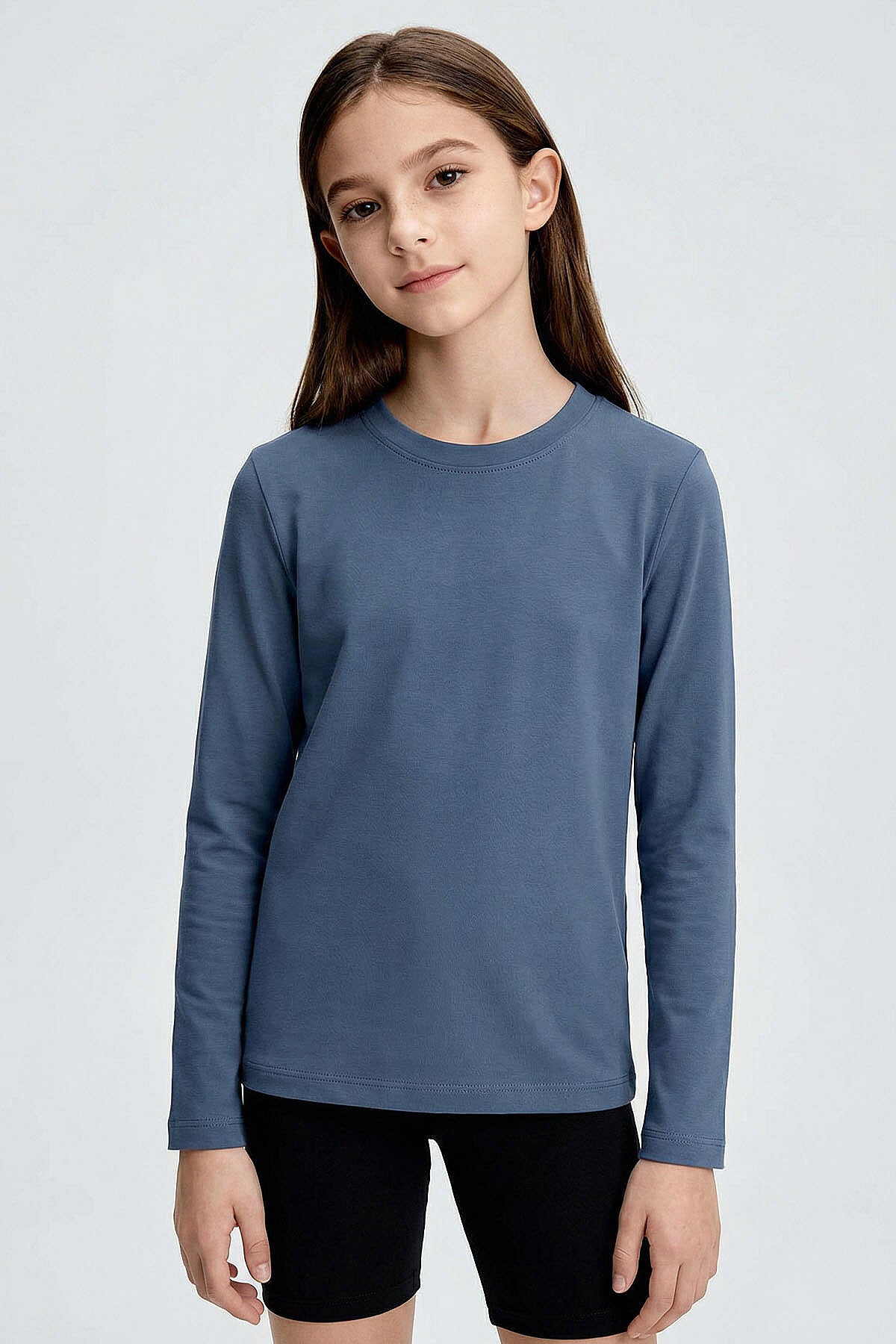 Image of Tricou unisex pentru copii, croială standard, guler rotund, set de 5 - 11329