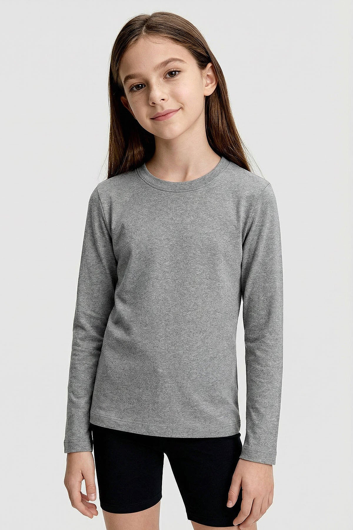 Image of Standart Fit Basic O Yaka 5'li Paket Unisex Çocuk T-Shirt - 11329