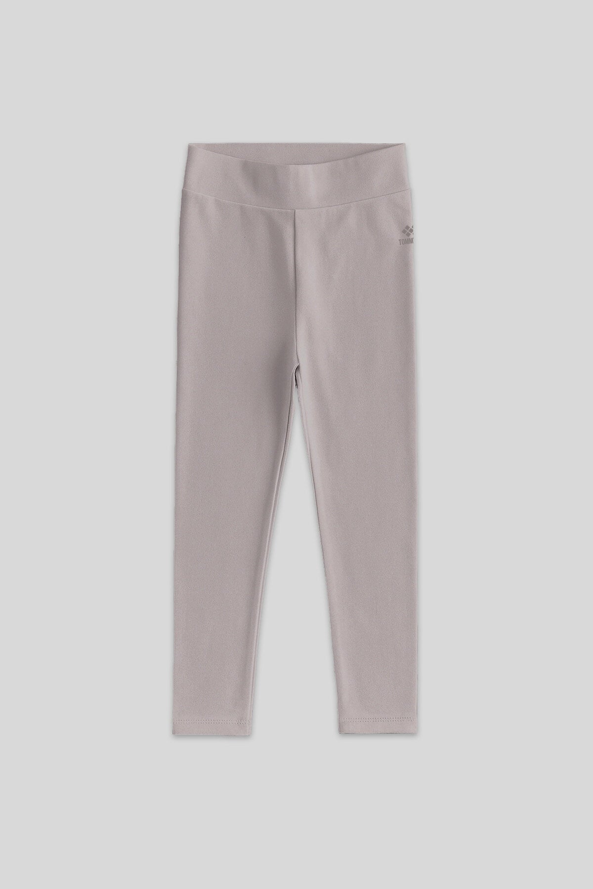Image of Standart Fit Basic 3'lü Paket Eflatun-Koyu Bej-Kahverengi  Kız Çocuk Tayt - 75047