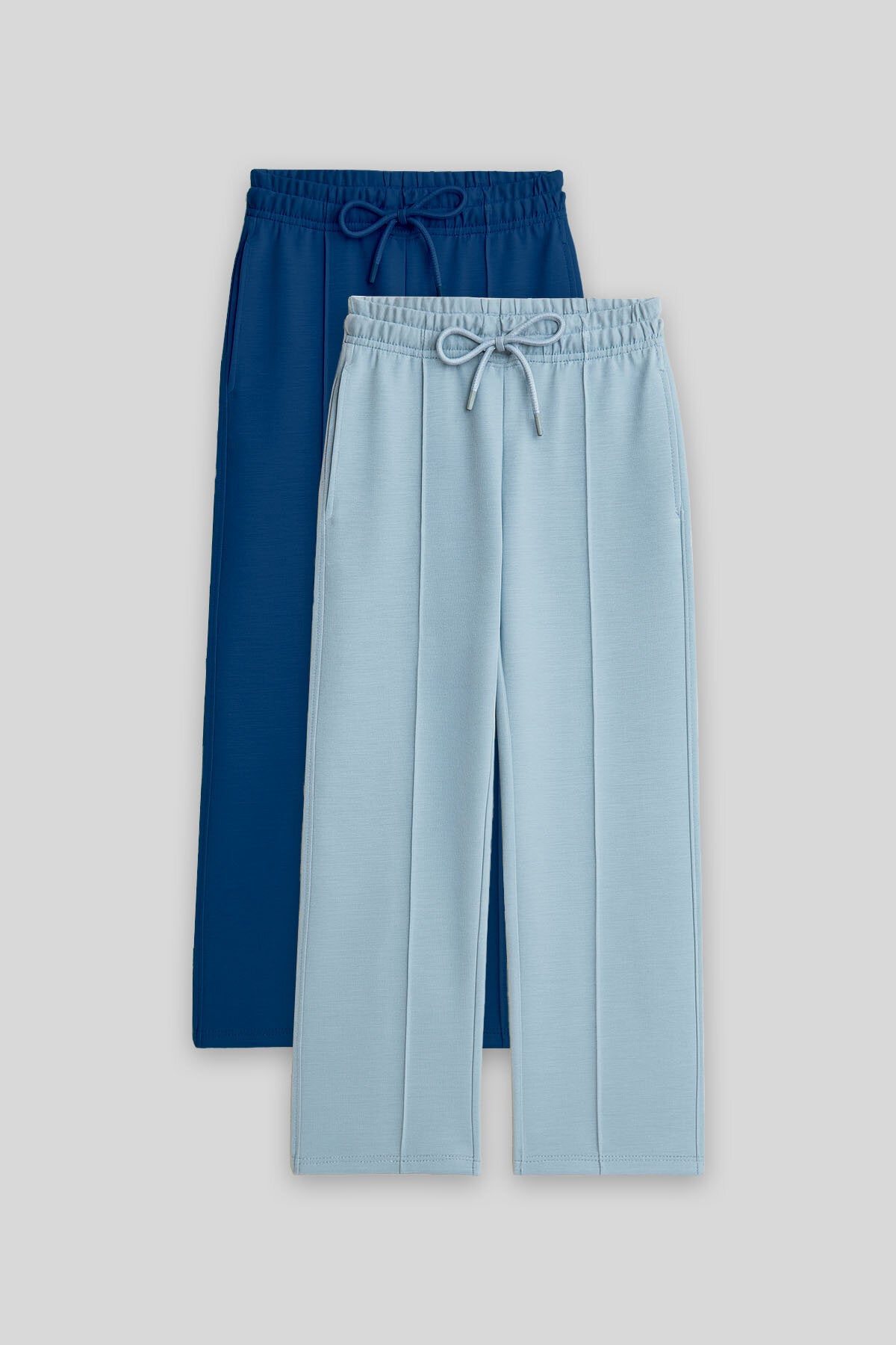 Image of Standard 2-Pack Light Blue - Parliament Girls' Sweatpants -75144