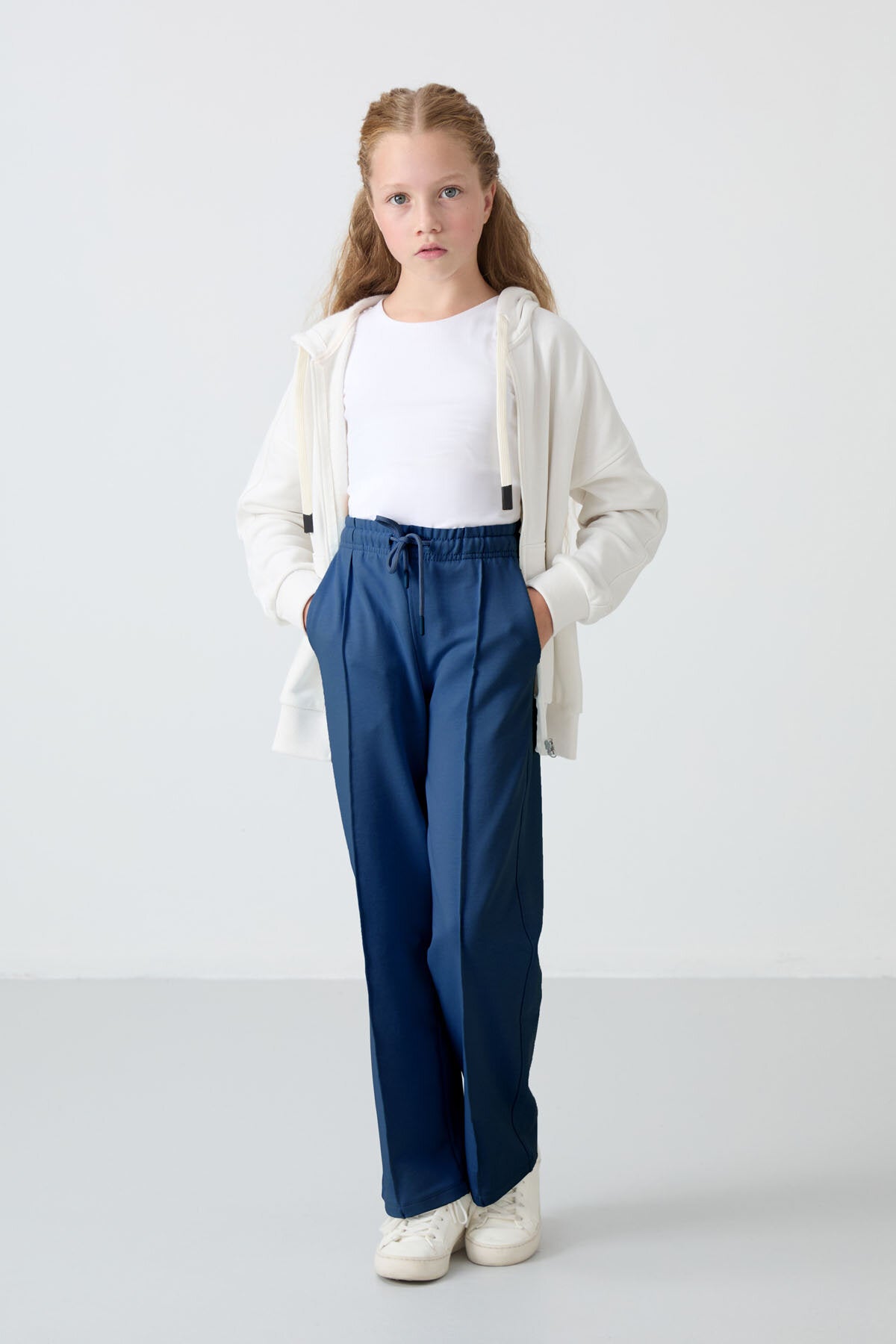 Image of Standard 2-Pack Light Blue - Parliament Girls' Sweatpants -75144