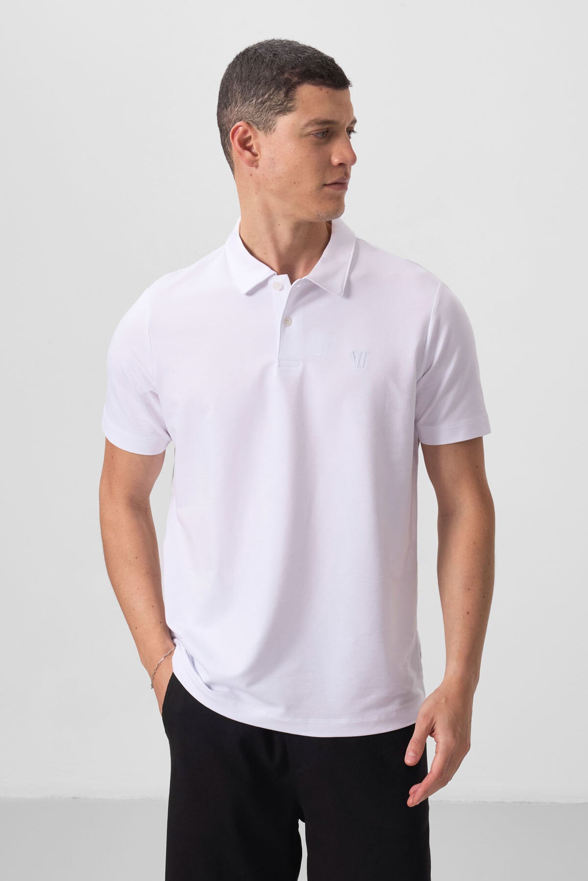 Image of Standart Fit Basic Polo Yaka 5'li Paket Erkek T-Shirt - 87768