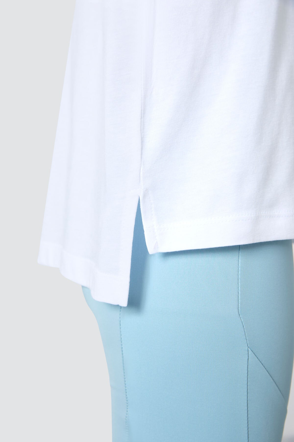 Image of Oversize Fit Basic O Yaka 3'lü Paket Beyaz Kadın T-Shirt  97285