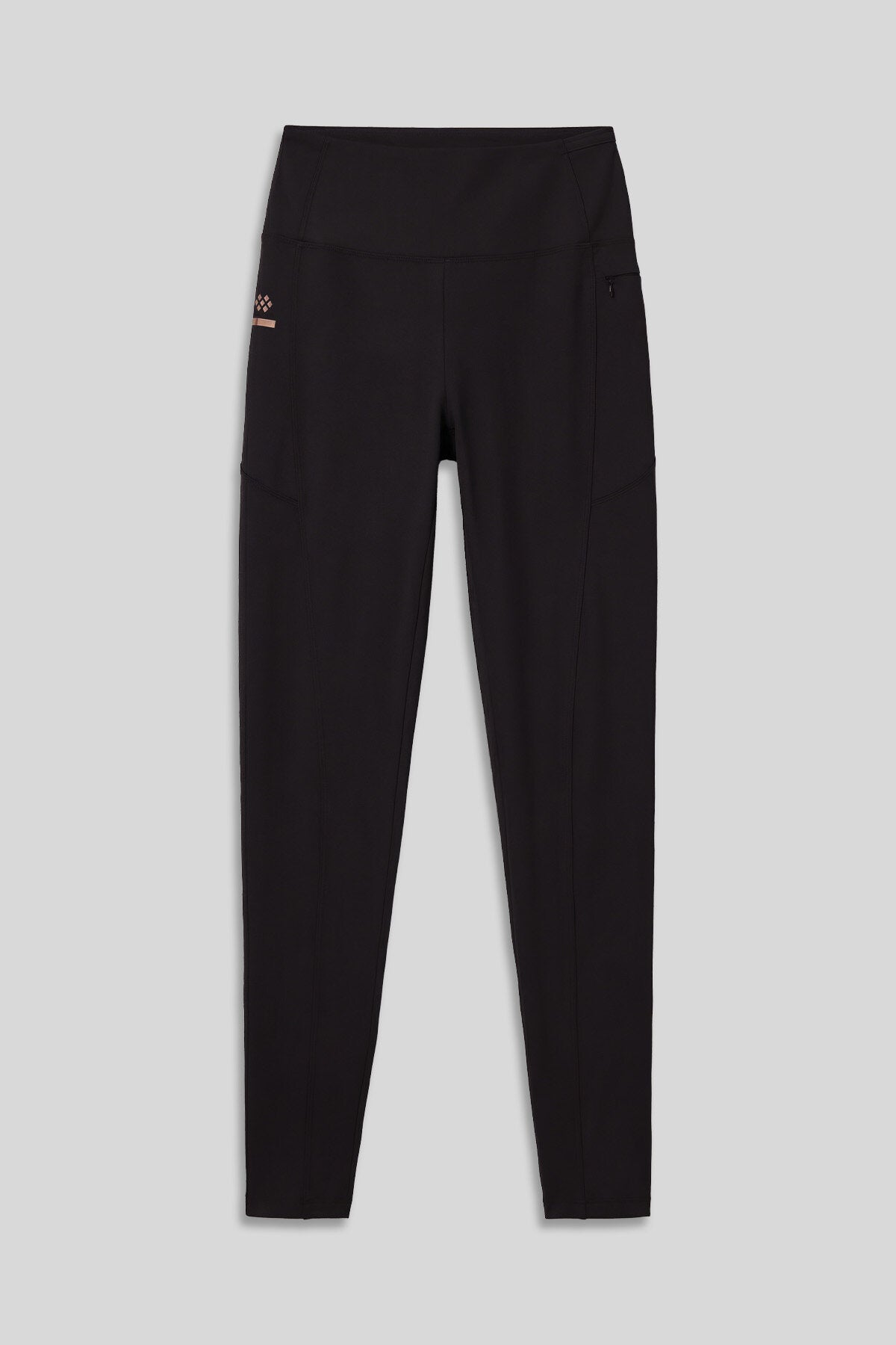 Image of Siyah Esnek Standart Fit Performans Kadın Tayt - 94667