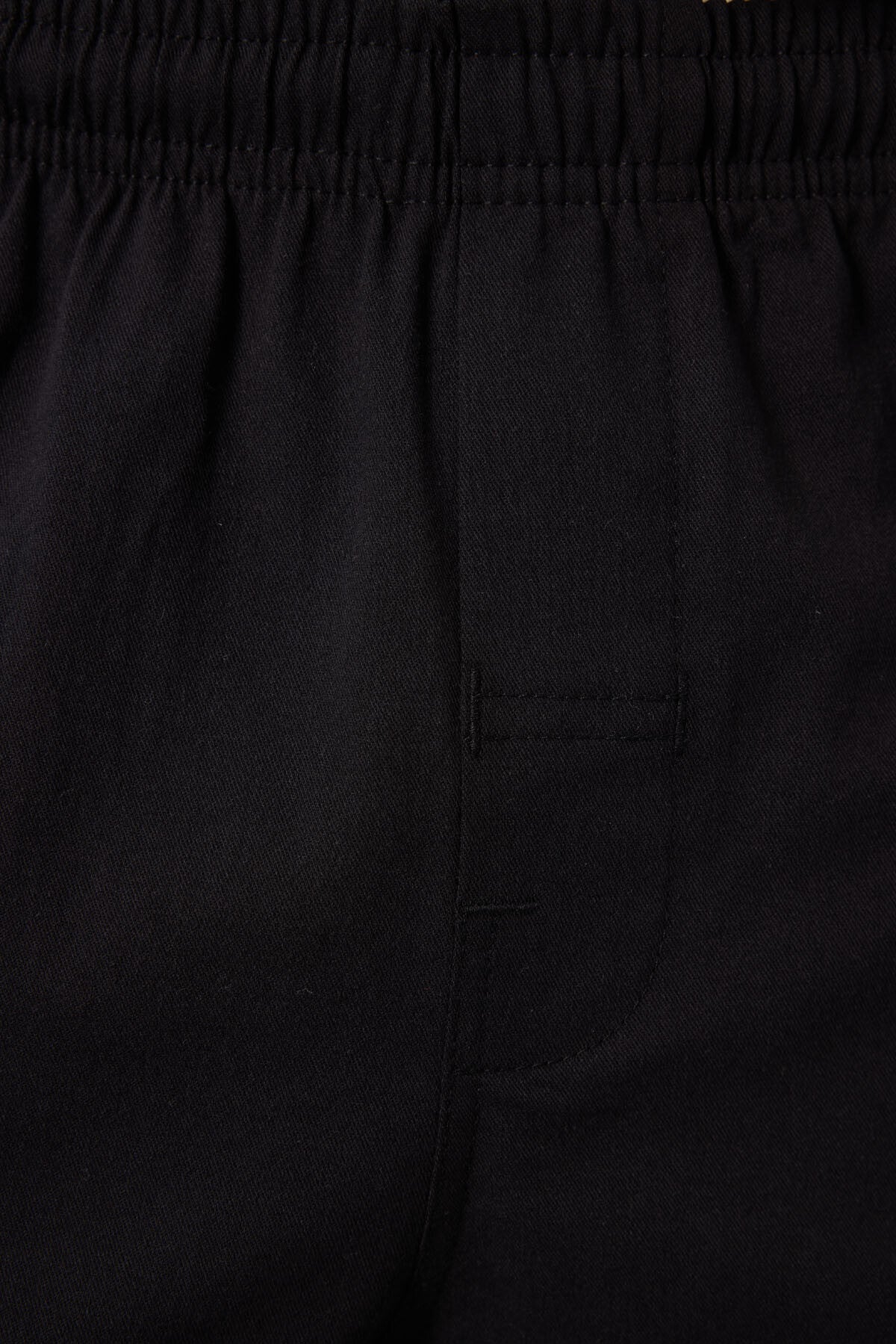 Image of Siyah Standart Fit Dokuma Hafif Esnek Chino Erkek Pantolon - 82179