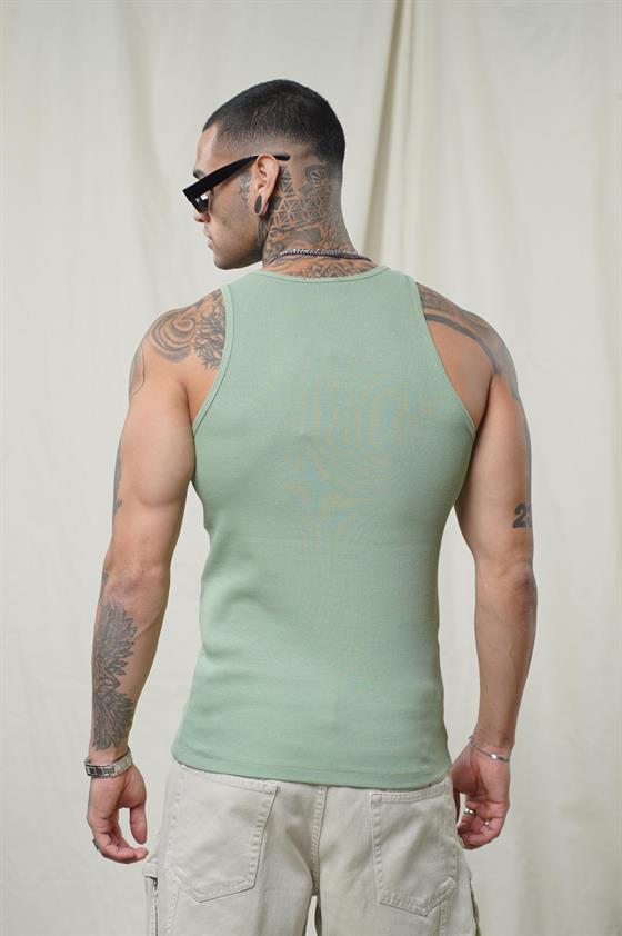 Image of Slim Fit Kaşkorseli Esnek Düz  Erkek Sporcu Atlet
