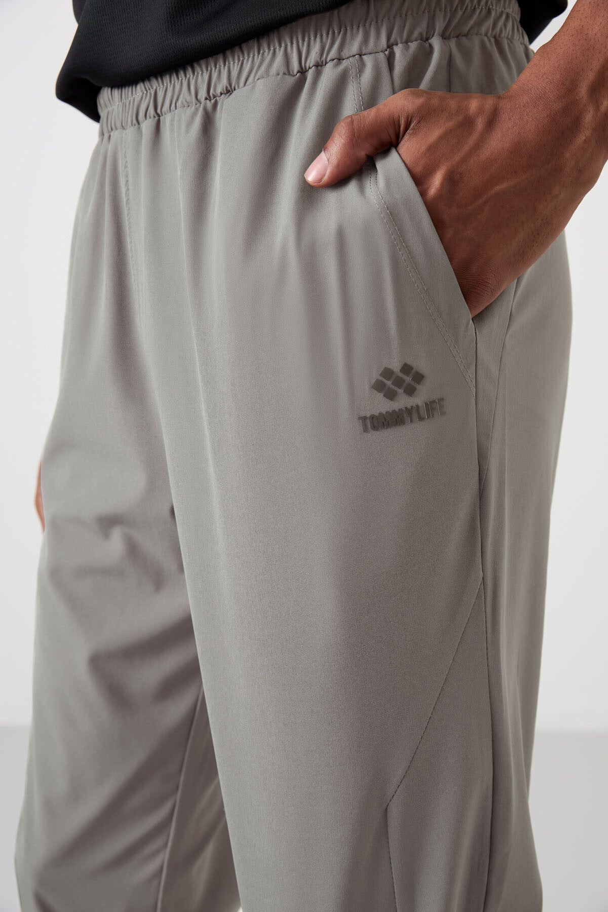 Image of Taş İnce Yumuşak Comfort Fit Erkek Eşofman Alt - 82119