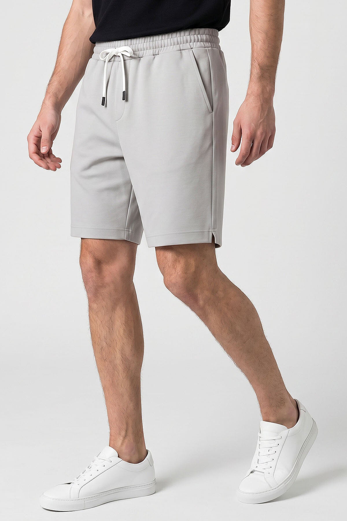 Image of Taş Standart Fit Basic Arka Cepli Erkek Şort - 81314