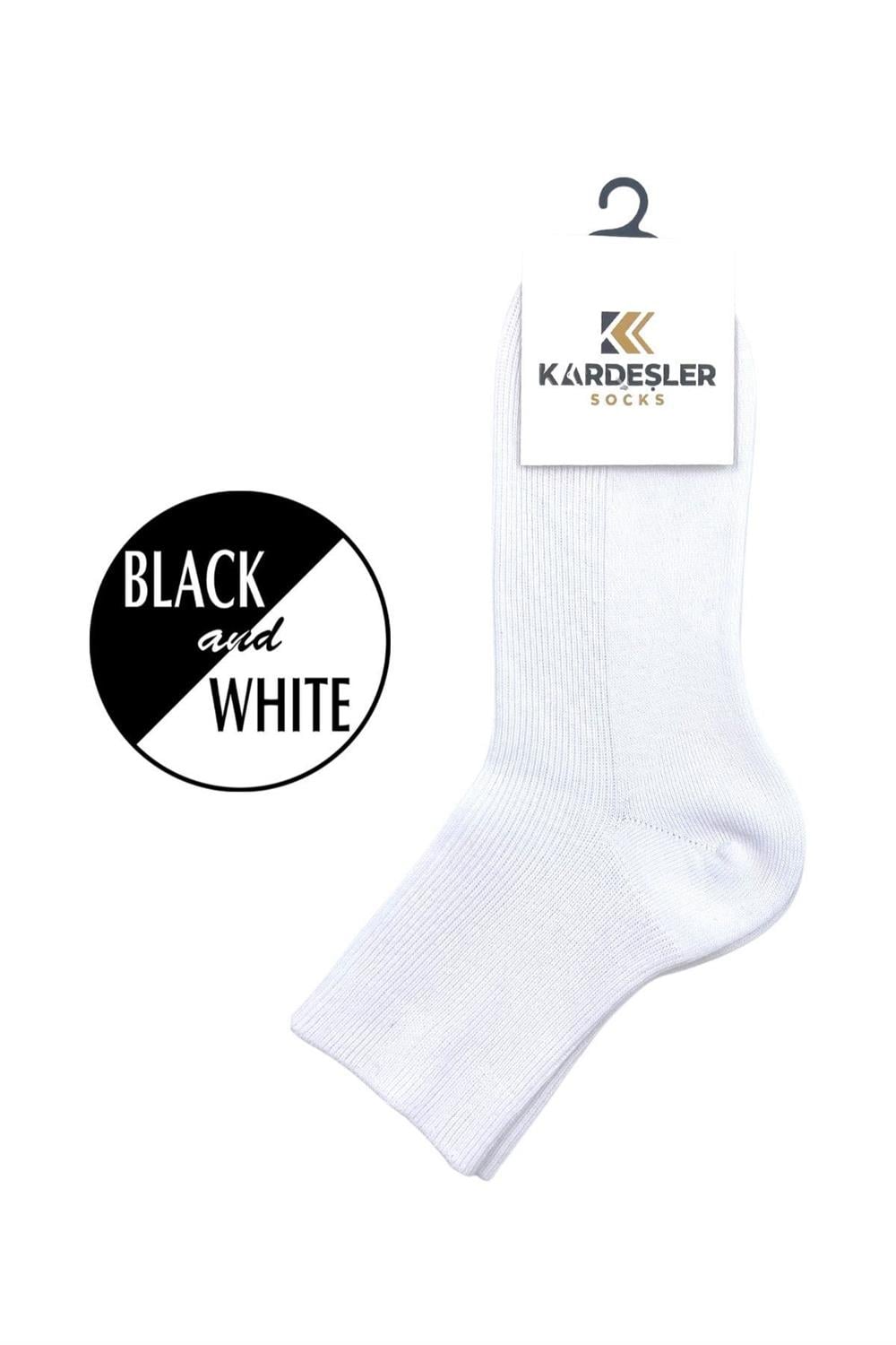 Image of Unisex Çok Renkli Tenis Kolej Pamuklu Çorap 2'Li Paket