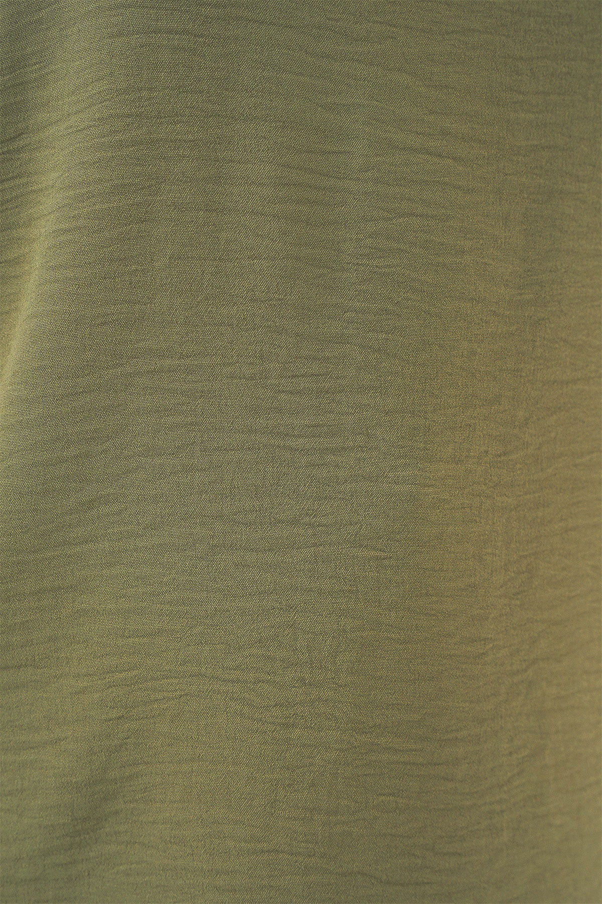 Image of V Yaka Sıfır Kol Bluz 950 - A.Haki