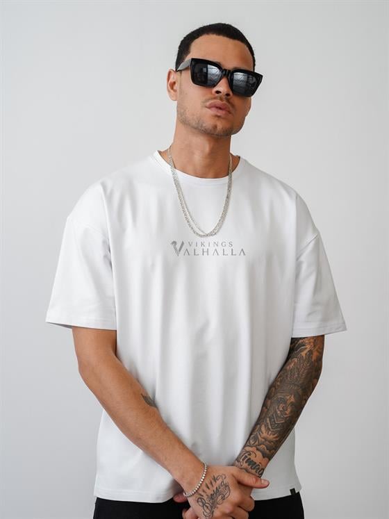 Image of Tricou unisex supradimensionat cu imprimeu viking