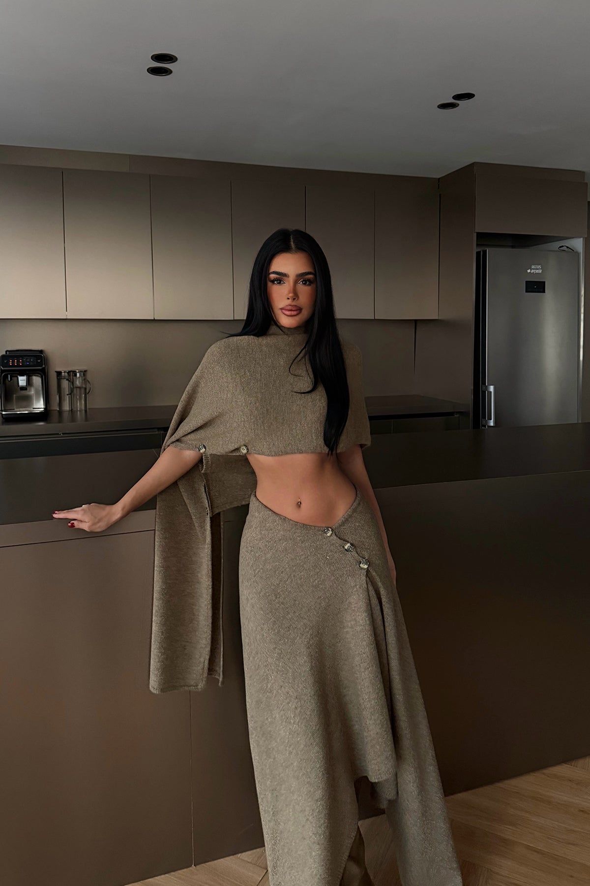 Image of Vizon Suzette triko takım ATE-4398